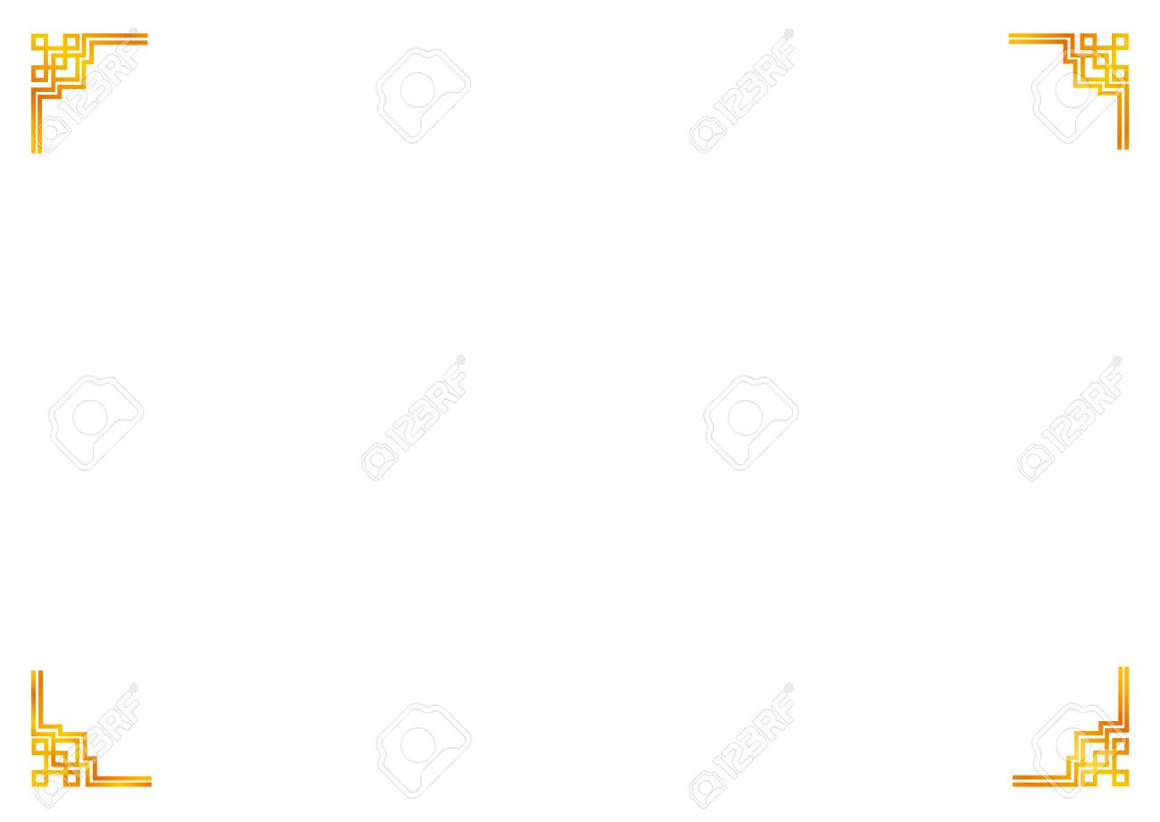 golden frame double outline for certificate placard go xi certificate outline