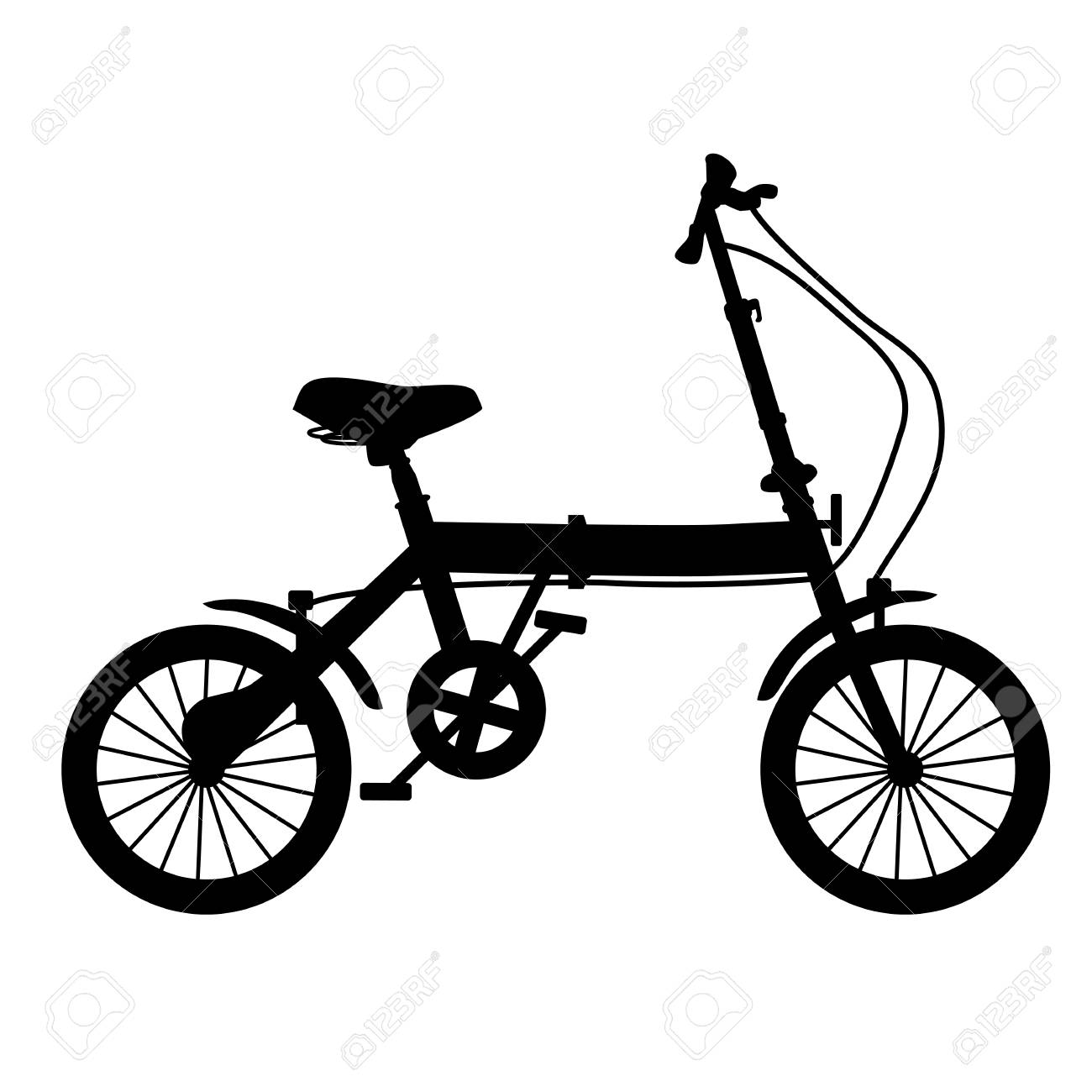simple folding bike