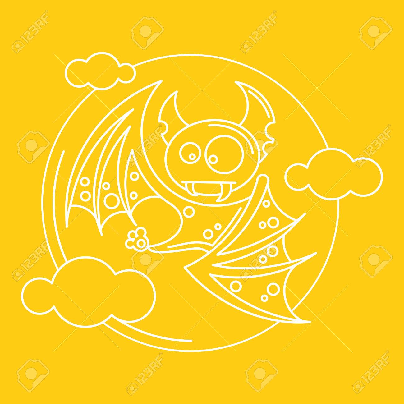 満月のハロウィンの吸血鬼 フラット スタイルのベクトル アイコンのイラスト素材 ベクタ Image 満月のハロウィンの吸血鬼 フラット スタイルのベクトル アイコンのイラスト素材 ベクタ Image