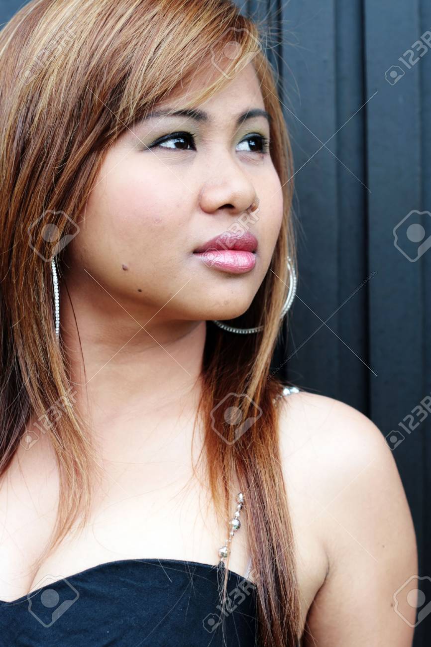 美しい若いタイ人女性のポートレート。の写真素材・画像素材 Image 3181387