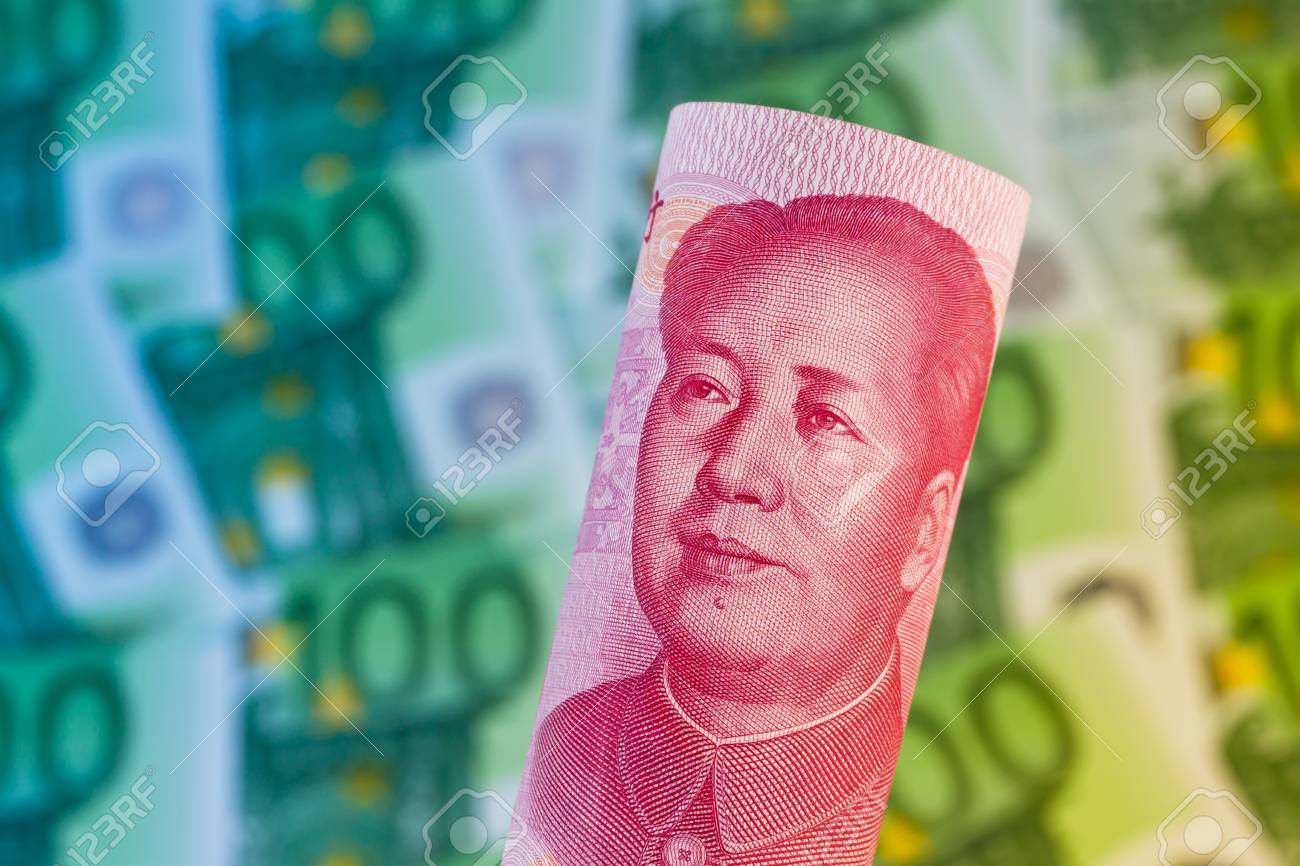 Chinese Yuan Banknotes And Euro Banknotes Money. Multiple Currencies Stock  Photo, Picture and Royalty Free Image. Image 8408751.