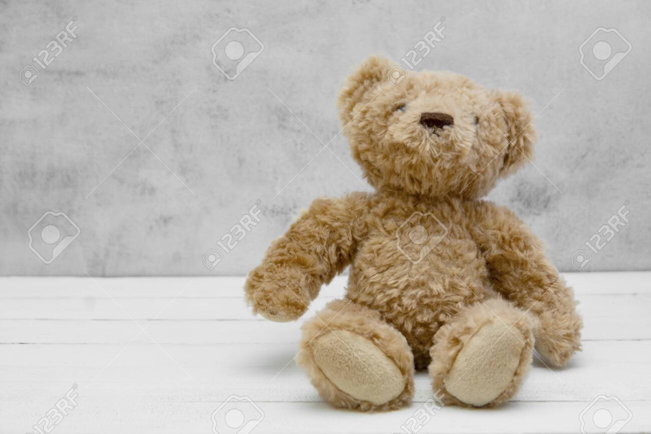 grey baby teddy