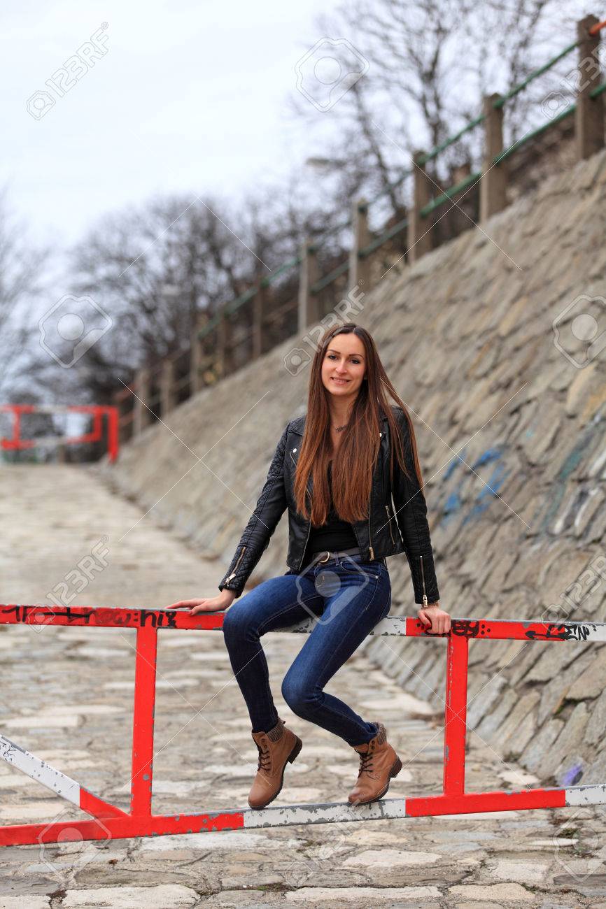 girls in jeans and boots