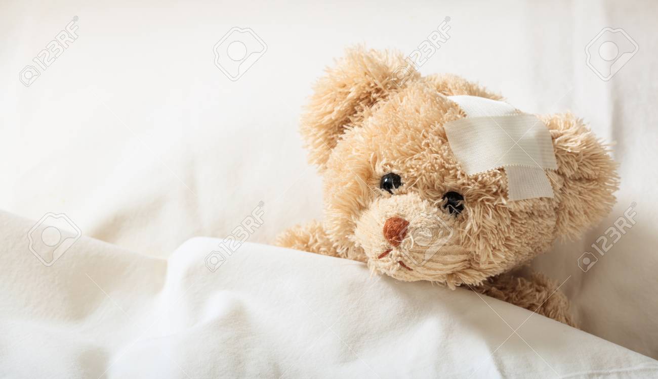 teddy bear for sick child