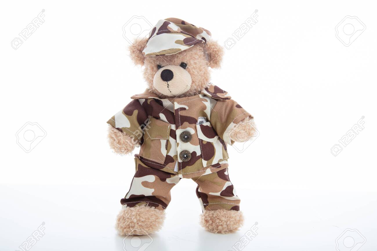 soldier teddy bear