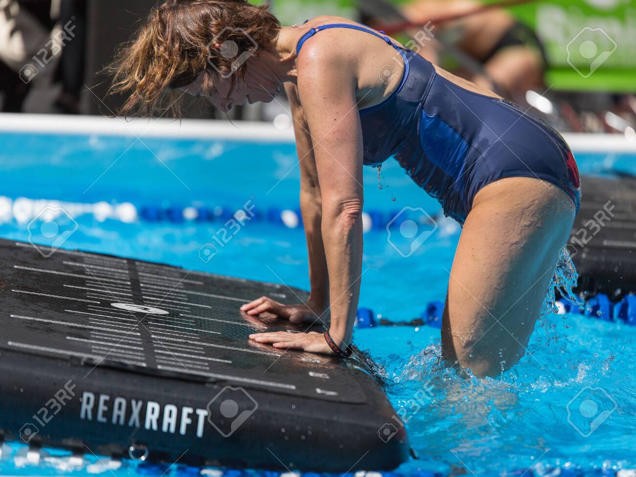 floating fitness mat