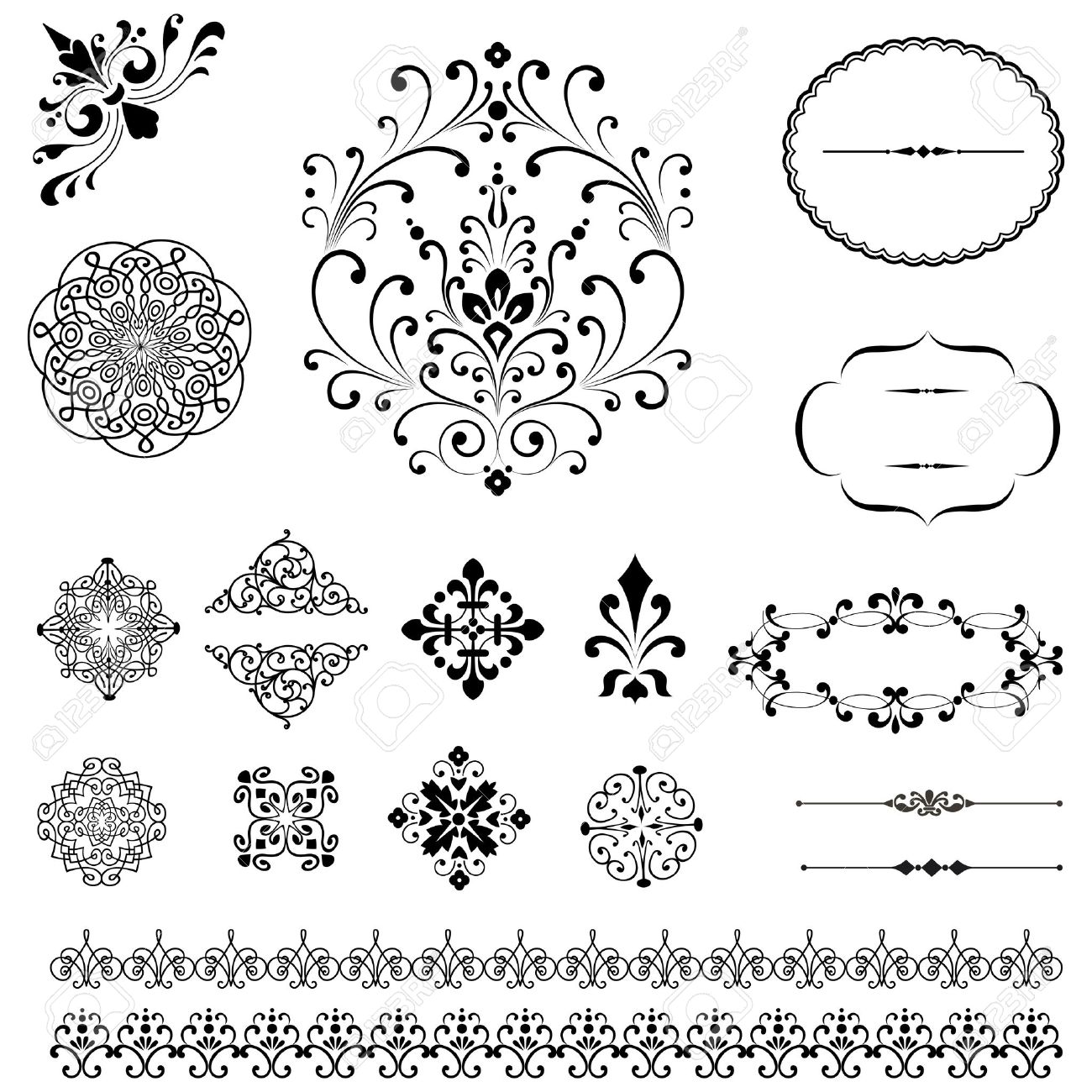 border ornaments