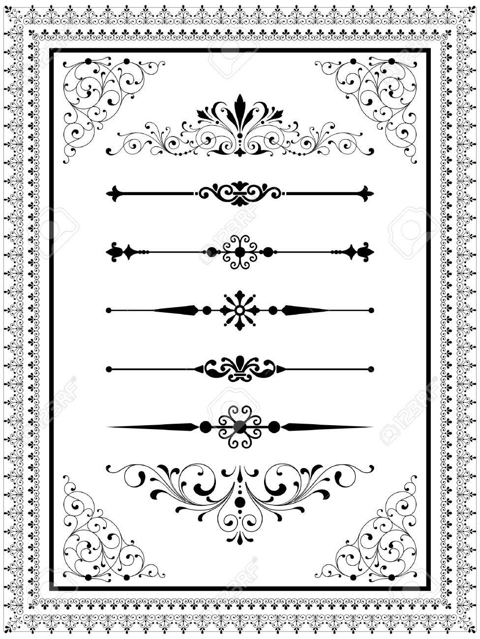 border ornaments