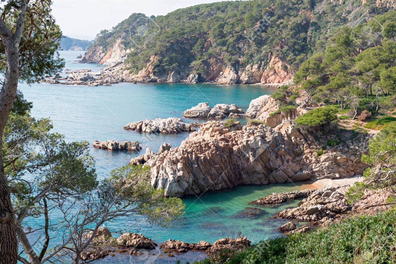 Landscapes And Details Of The Coast Brave Costa Brava In Girona Stock Photo Picture And Royalty Free Image Image 74512063