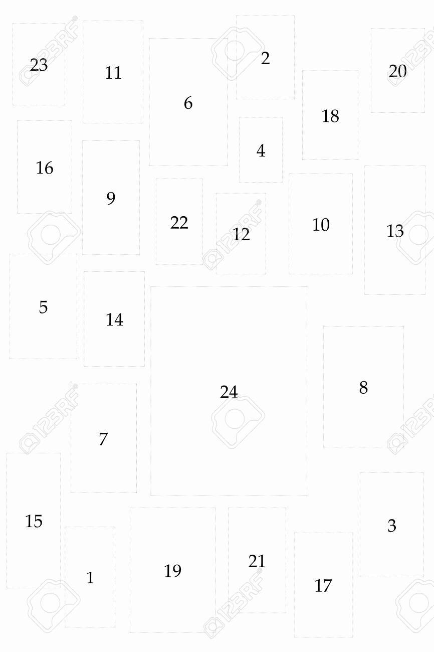blank advent calendar