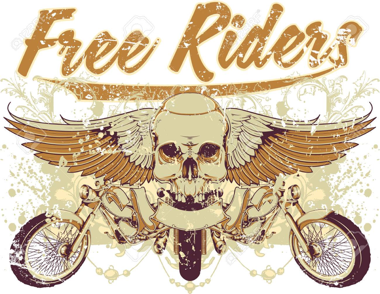 フリー ライダー のイラスト素材 ベクタ Image