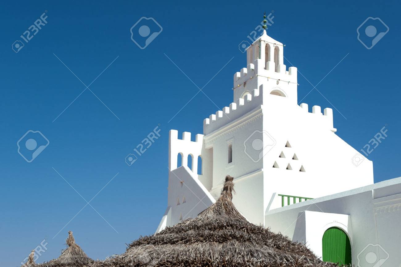 チュニジア ジェルバ島 ゲララ博物館南 の写真素材 画像素材 Image