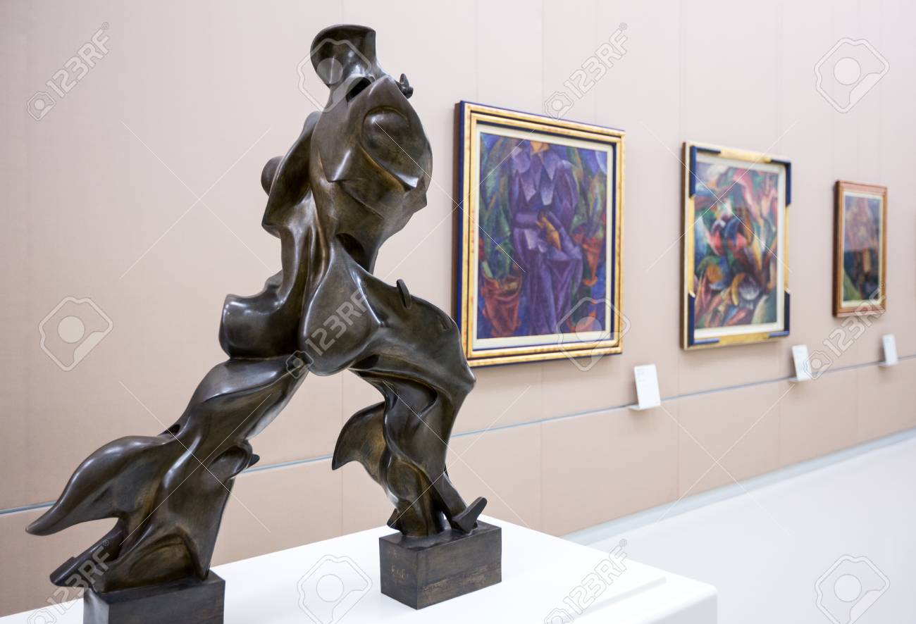 Milan Italy April 12 2012 A Umberto Boccioni Sculpture In Stock Photo Picture And Royalty Free Image Image 56983668
