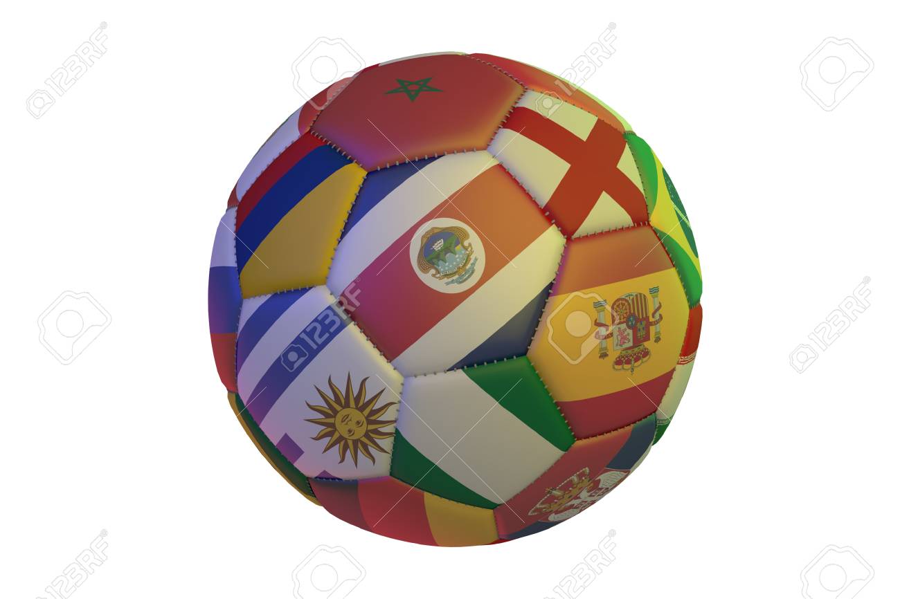 サッカーカップに参加している国の旗を持つ孤立した現実的なサッカー コスタリカ イングランド スペイン ナイジェリア ウルグアイ コロンビア モロッコの中心部で 3dレンダリング の写真素材 画像素材 Image サッカーカップに参加している国の旗を持つ孤立した現実的なサッカー コスタリカ イングランド スペイン ナイジェリア ウルグアイ コロンビア モロッコの中心部で 3dレンダリング の写真素材 画像素材 Image
