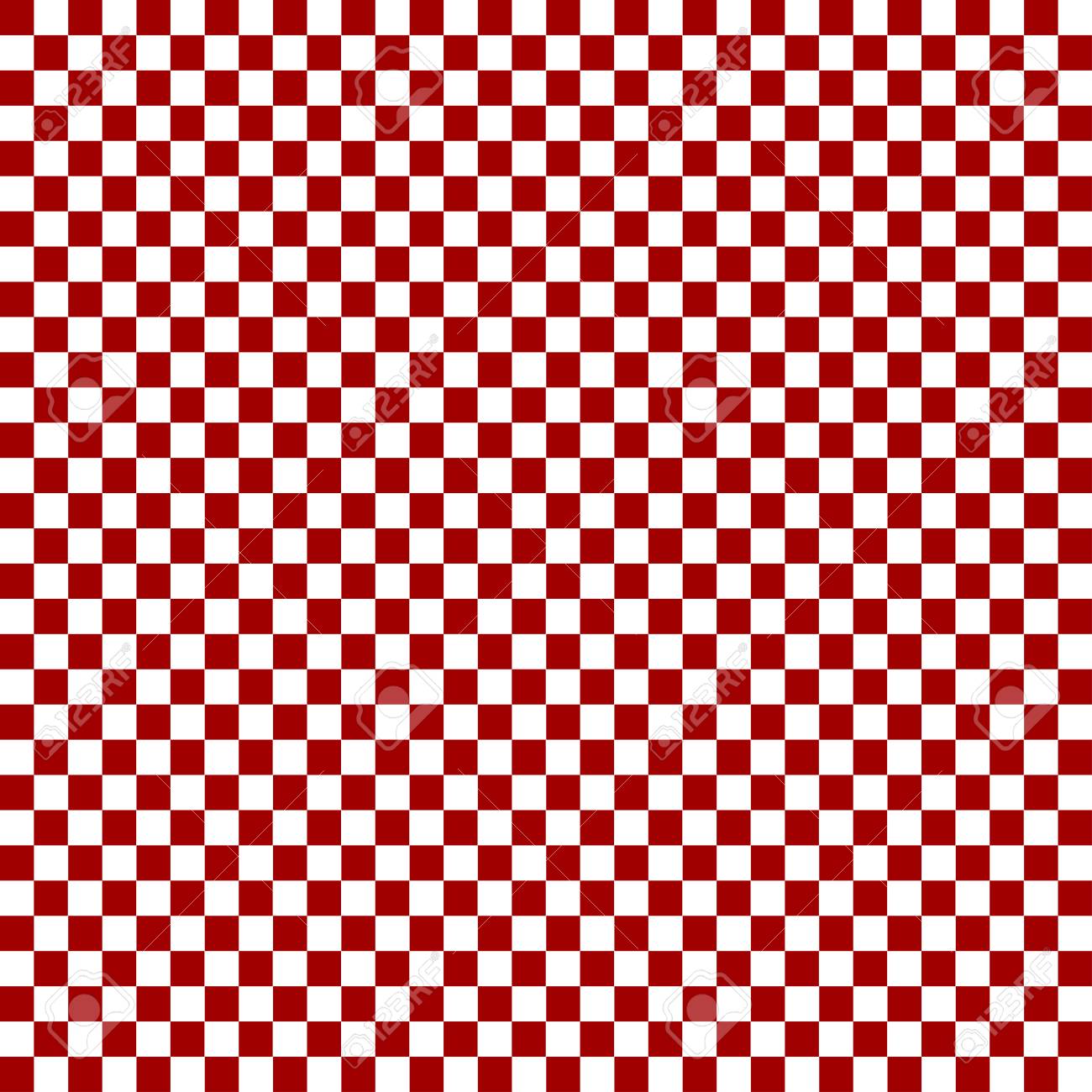 Vector Illustration De Rouge Et Blanc Nappe A Carreaux Banque D Images Et Photos Libres De Droits Image