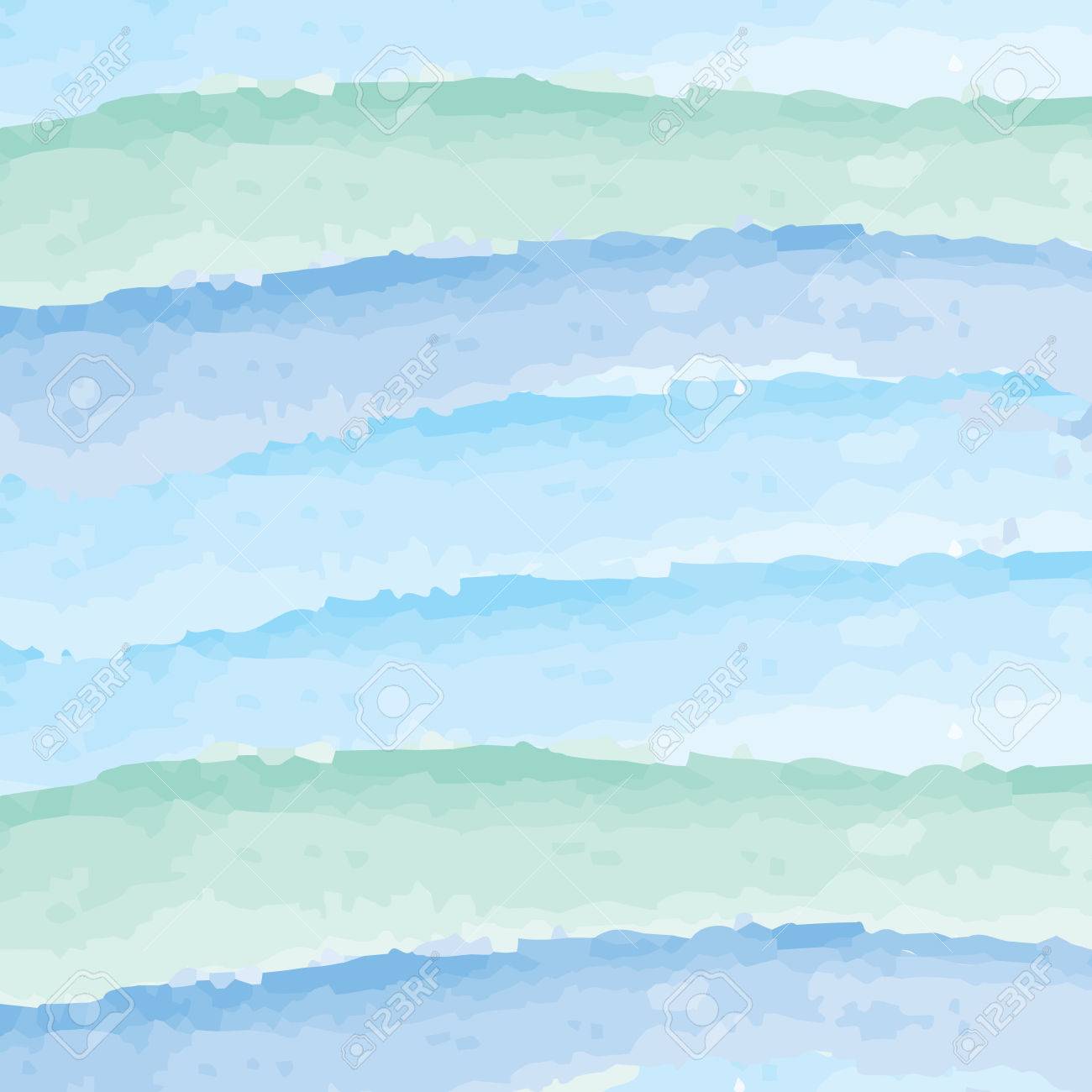 Abstract Watercolor Background Light Blue And Green Color