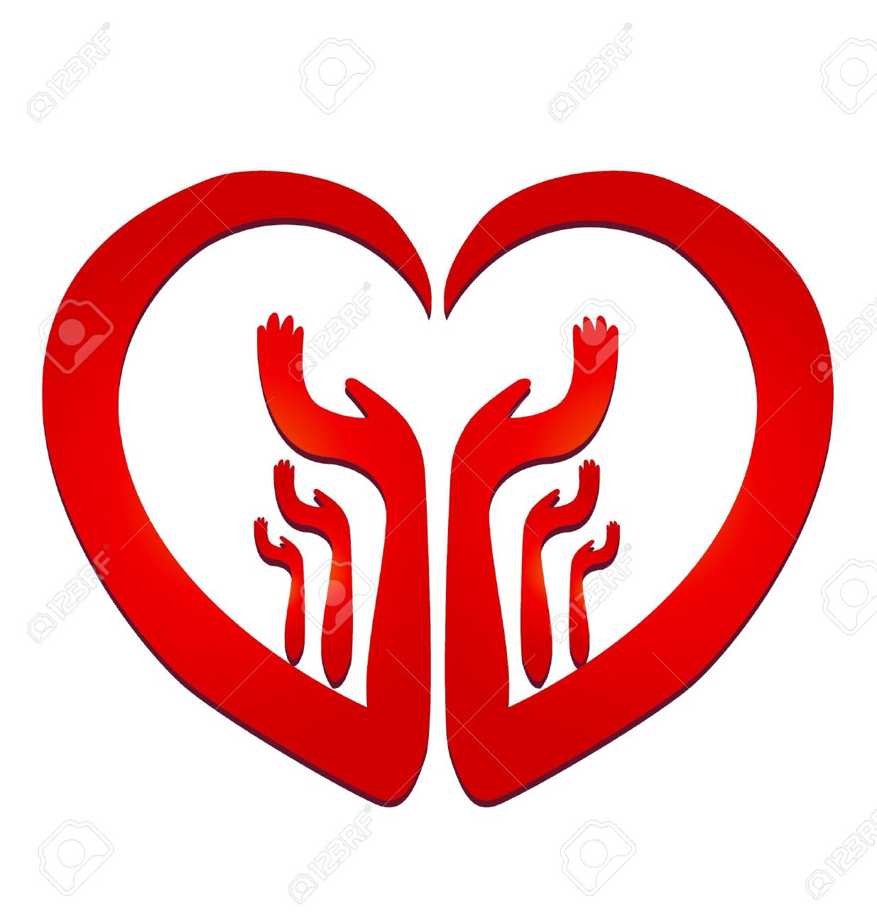 Uncategorized Hands In A Heart hands in a heart logo vector royalty free cliparts vectors and stock 17810429