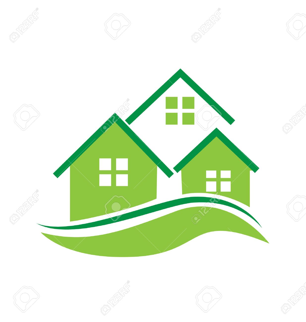 green houses vector icon royalty free cliparts vectors and stock house vector