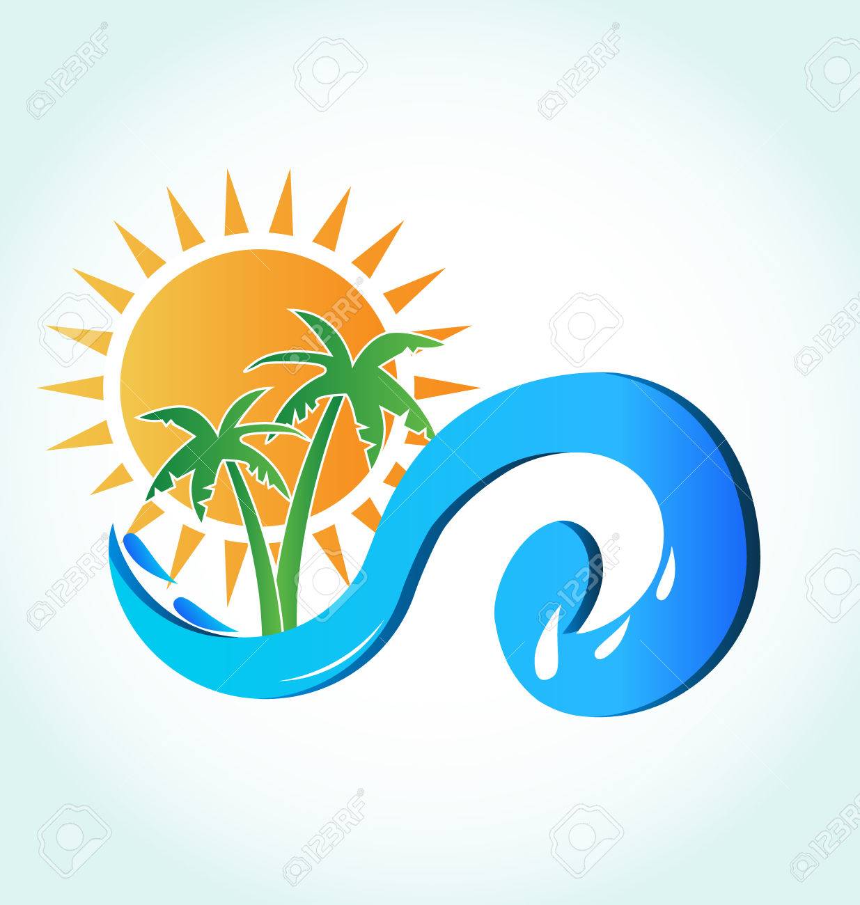 beach template