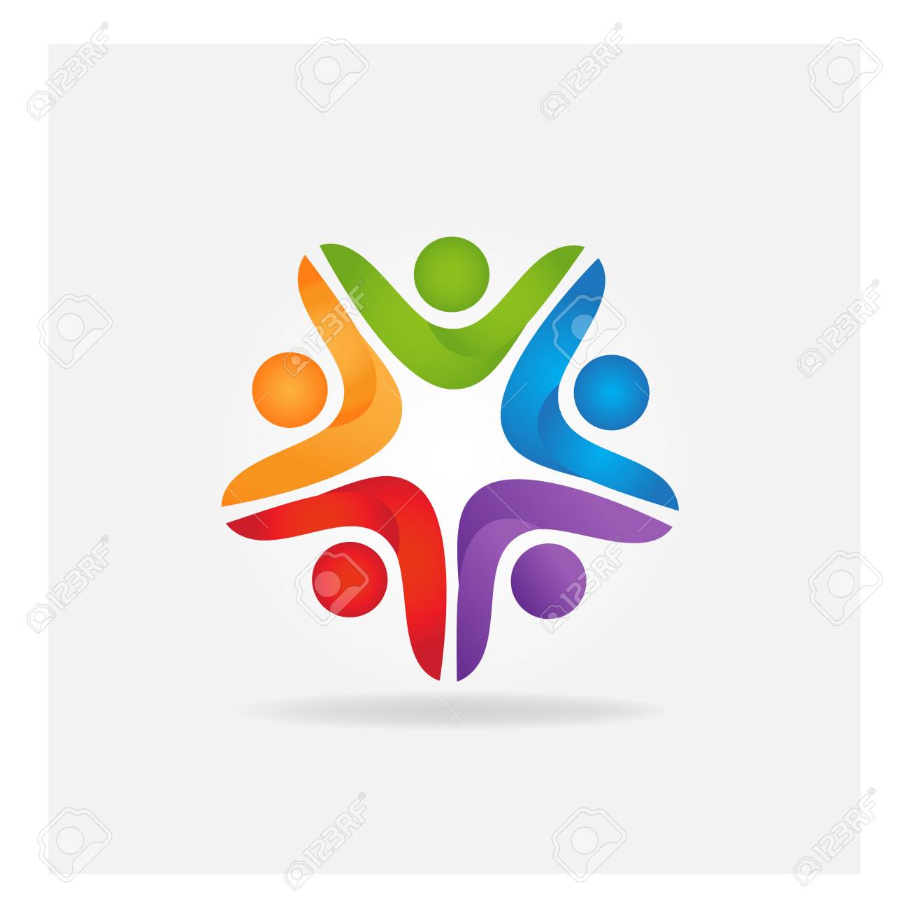 teamwork leader business people