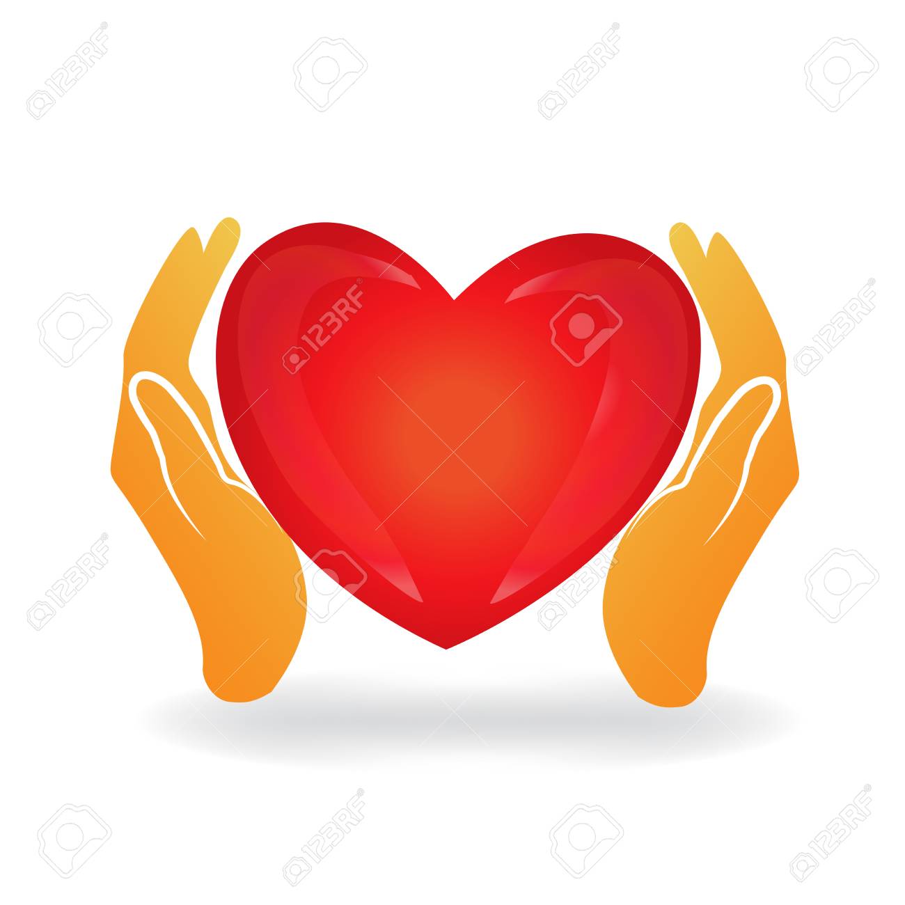 Hande Pflege Eine Liebe Herz Logo Symbol Vektor Lizenzfrei Nutzbare Vektorgrafiken Clip Arts Illustrationen Image 96142823