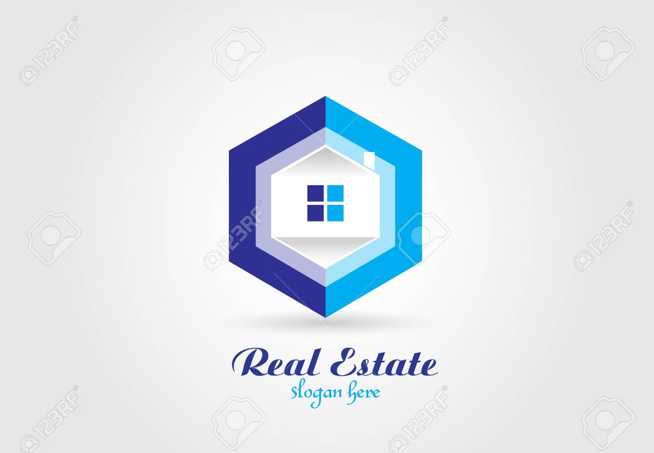 real estate house vector design template lizenzfrei nutzbare real estate design templates