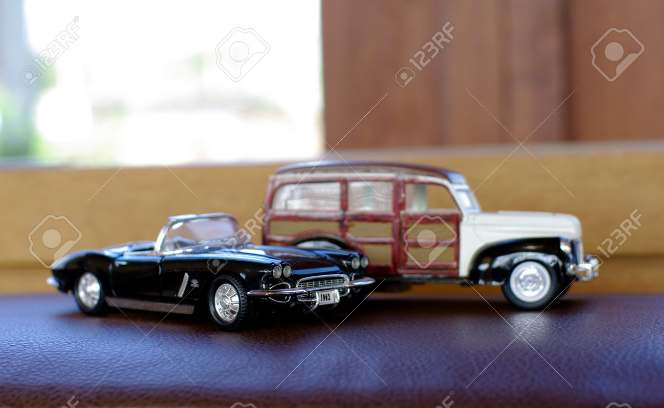 レトロな車のおもちゃ の写真素材 画像素材 Image
