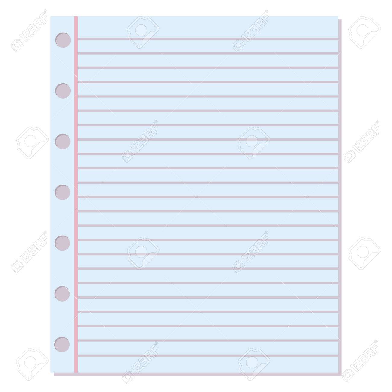 notebook page design