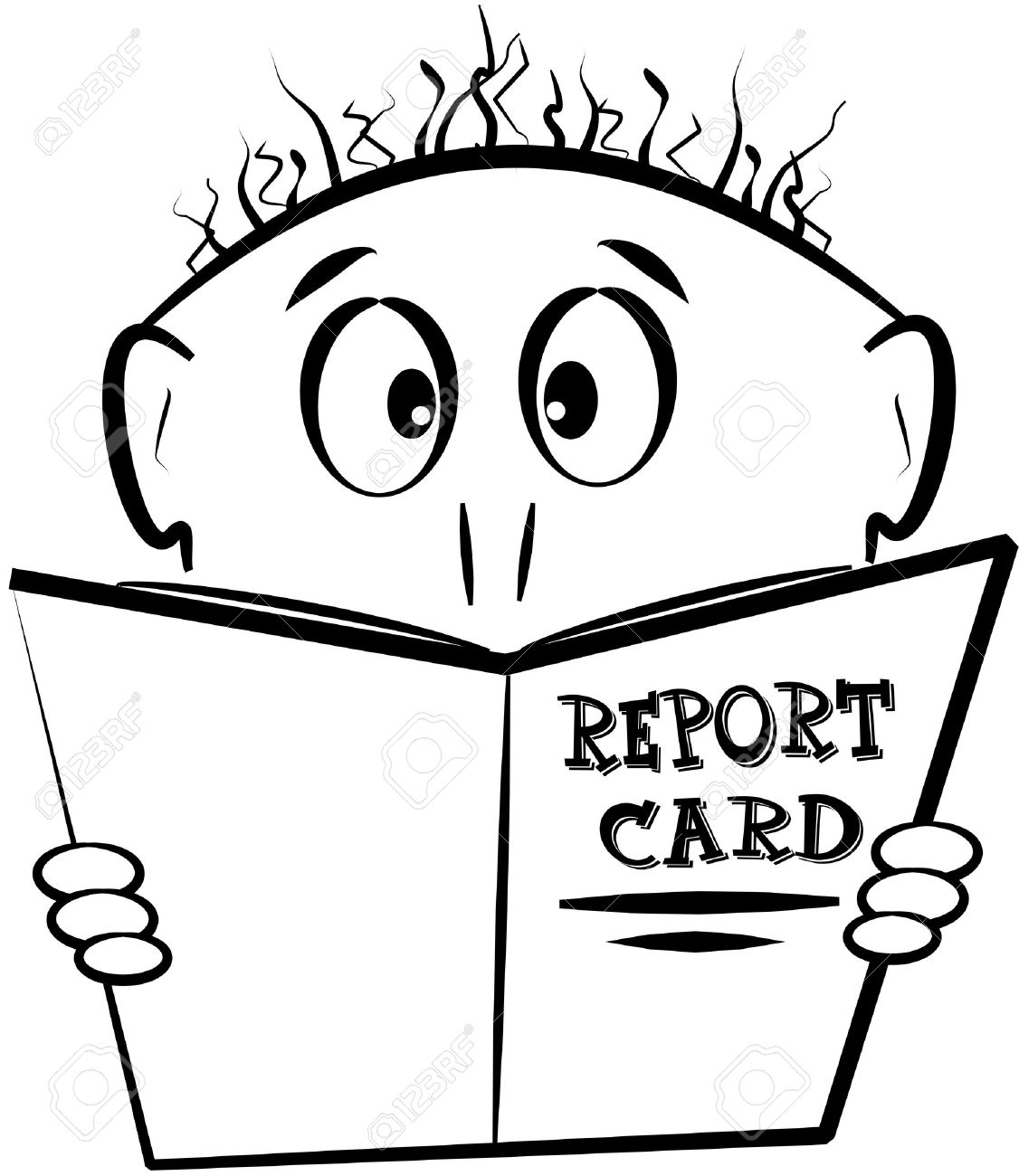 Report Card Free Svg