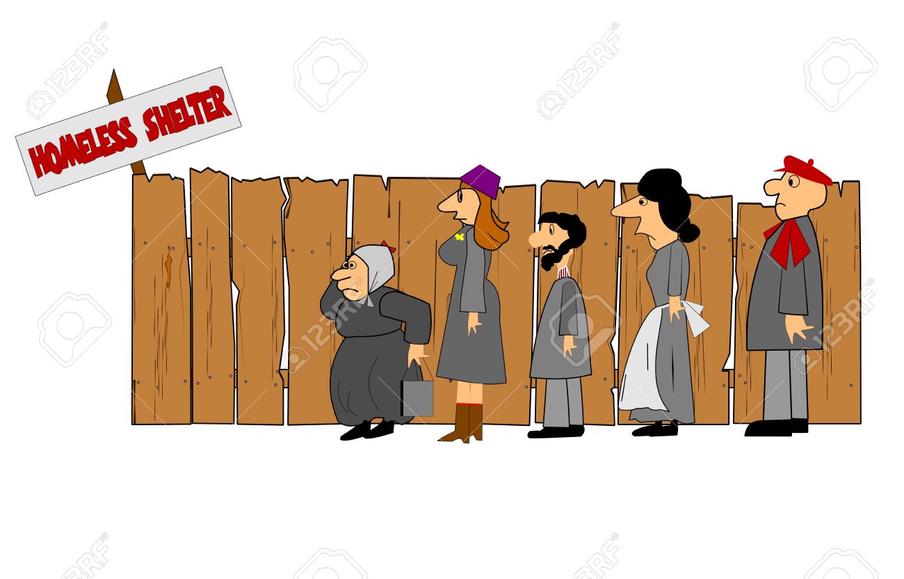 Homeless Shelter Royalty Free Cliparts Vectors And Stock Illustration Image