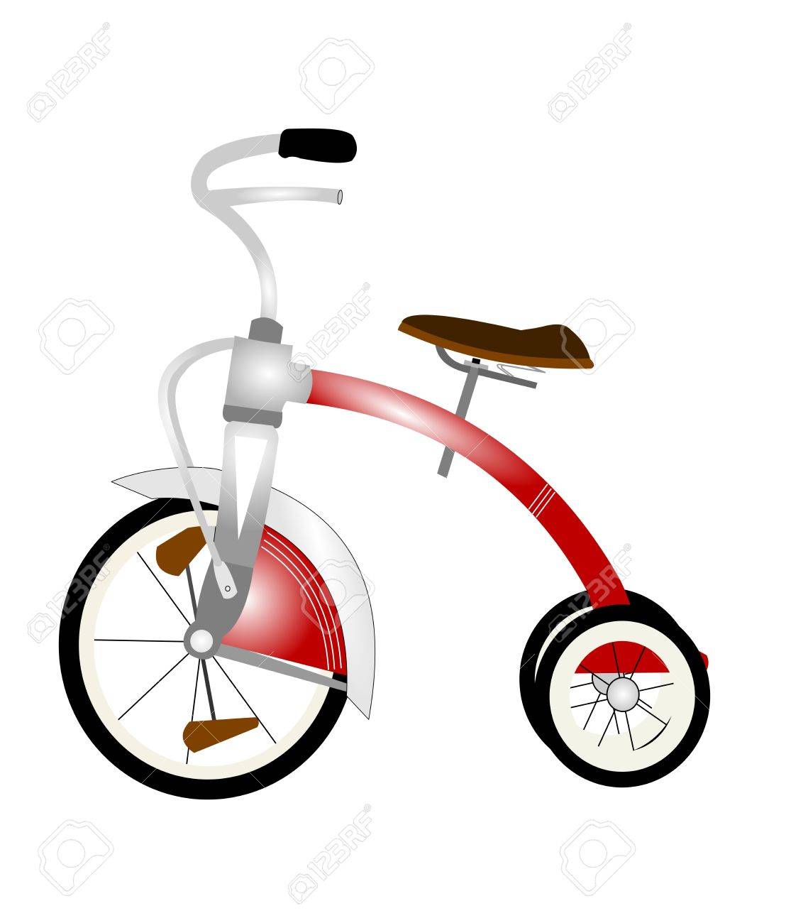 子供の三輪車 のイラスト素材 ベクタ Image