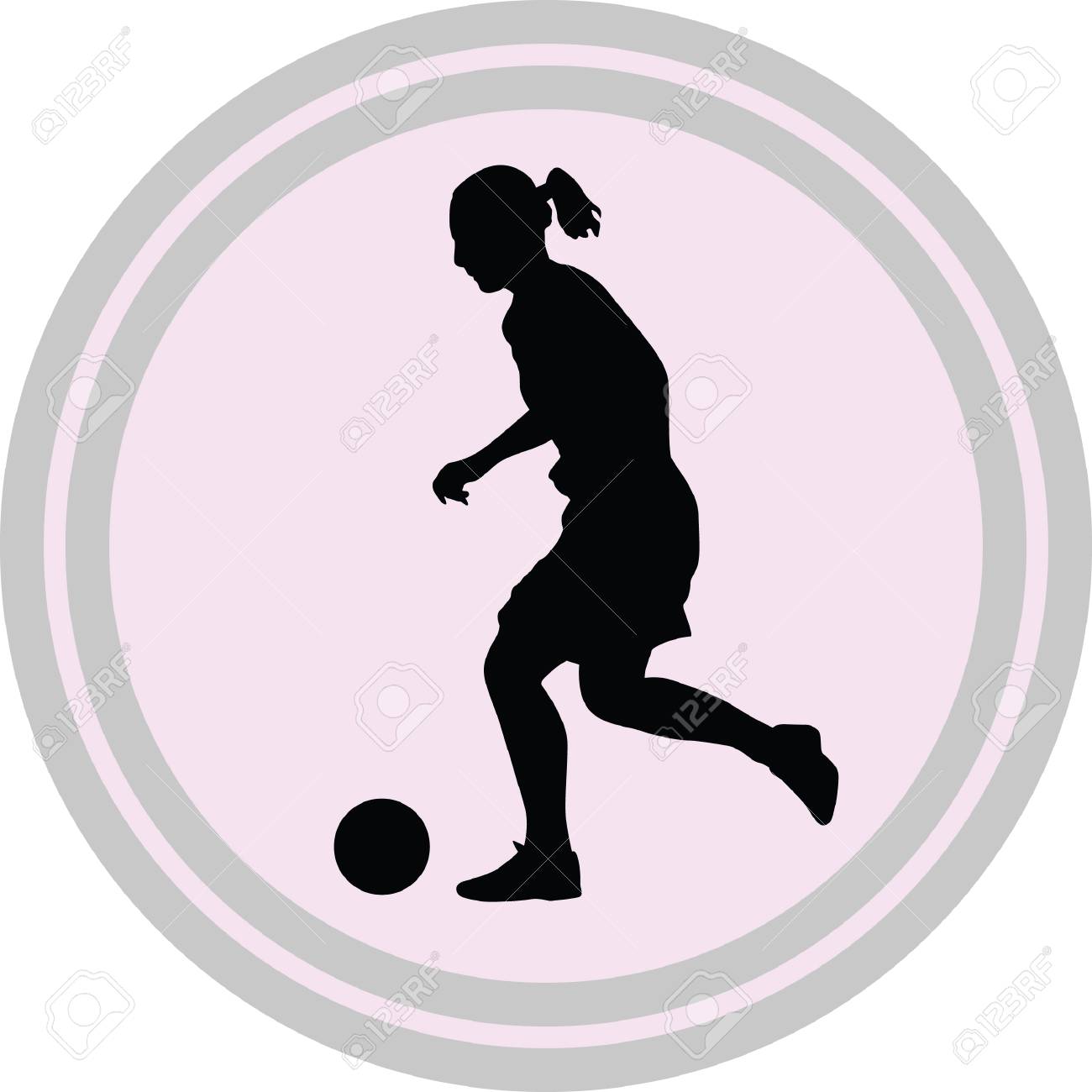 女子サッカー選手 のイラスト素材 ベクタ Image 女子サッカー選手 のイラスト素材 ベクタ Image