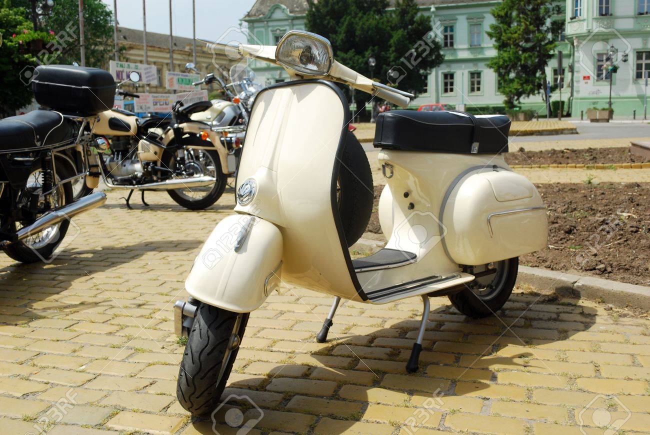 old scooter
