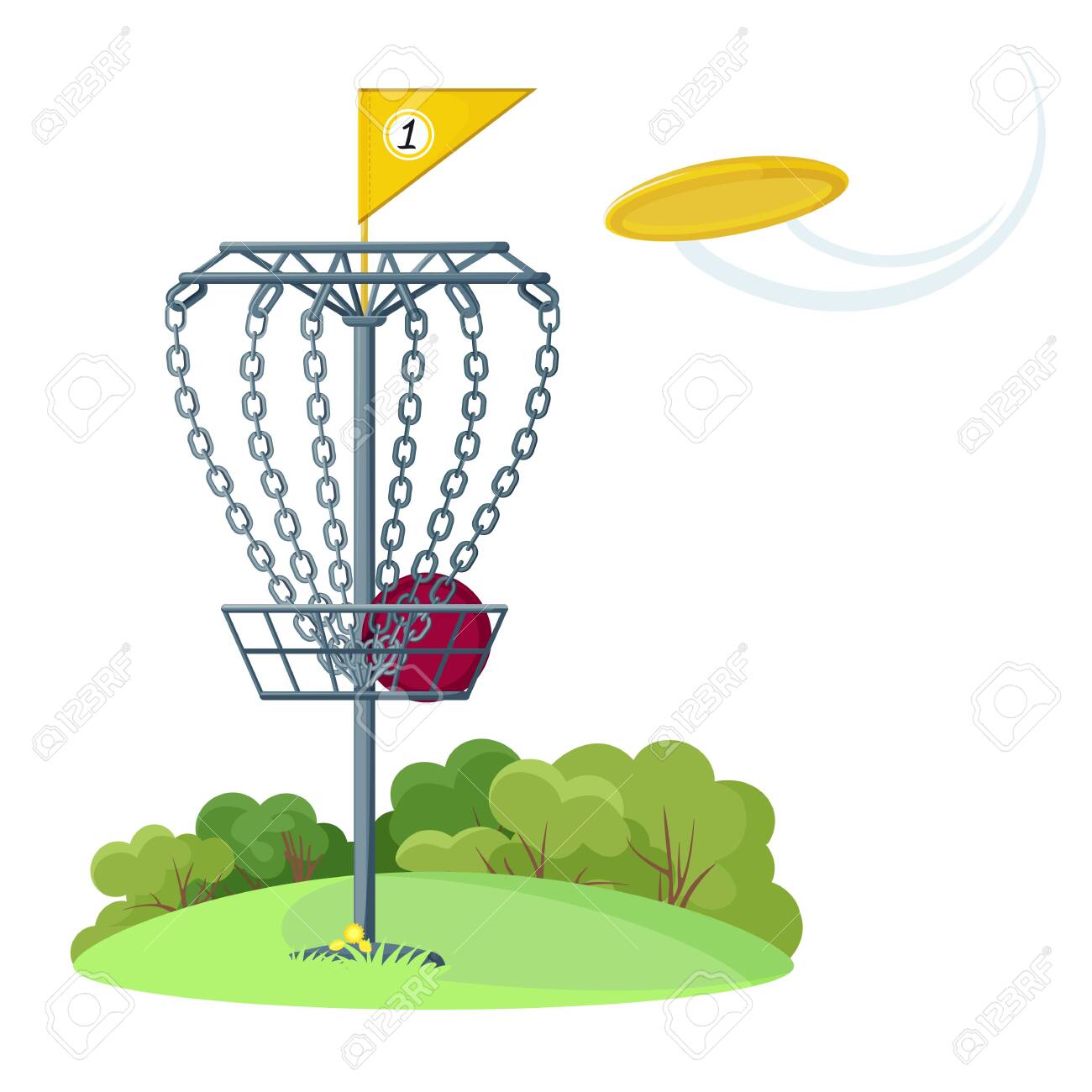 flying disc golf