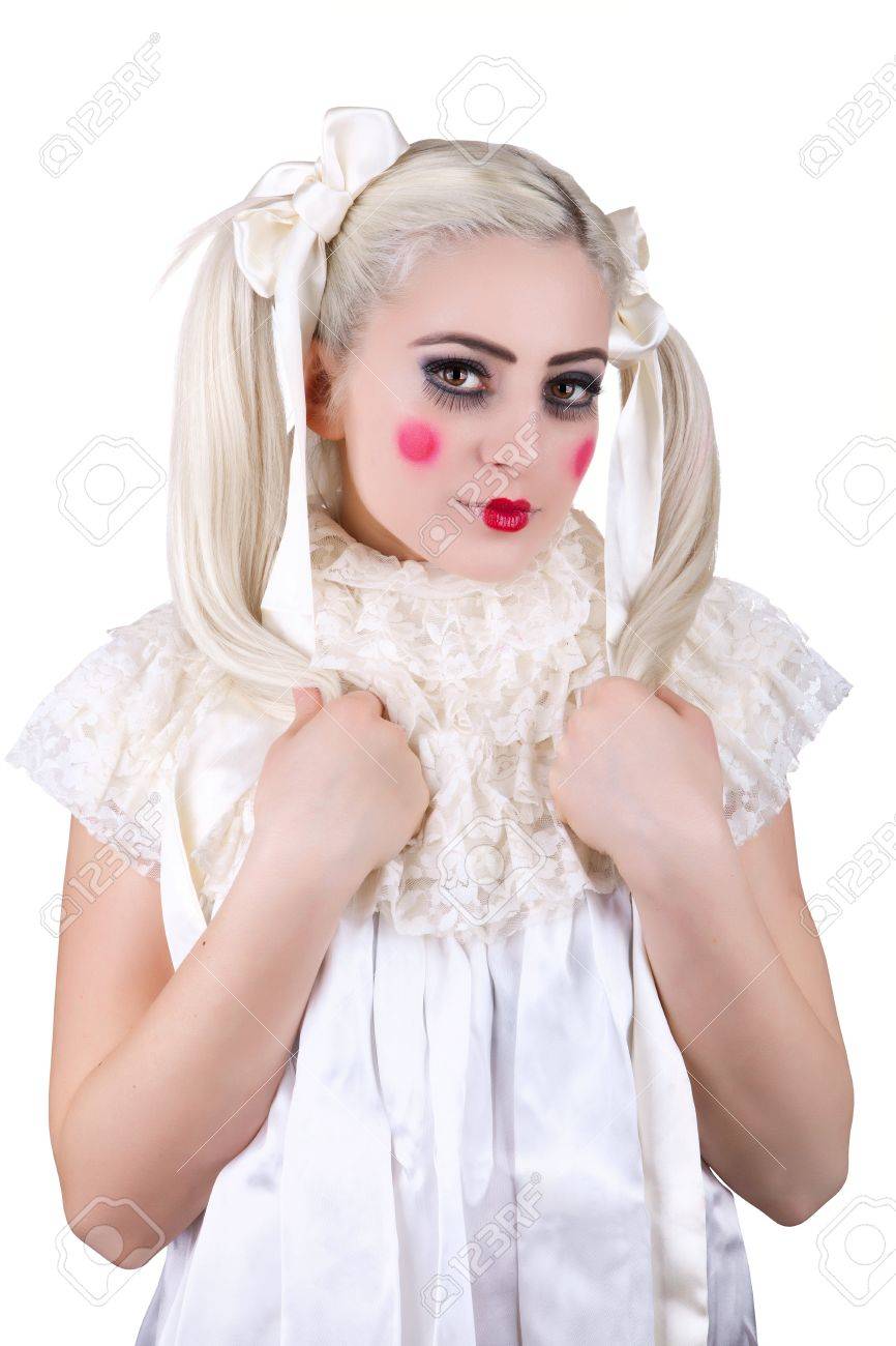 Muñeca de porcelana vintage heredada - Etsy México, image size:866x1300