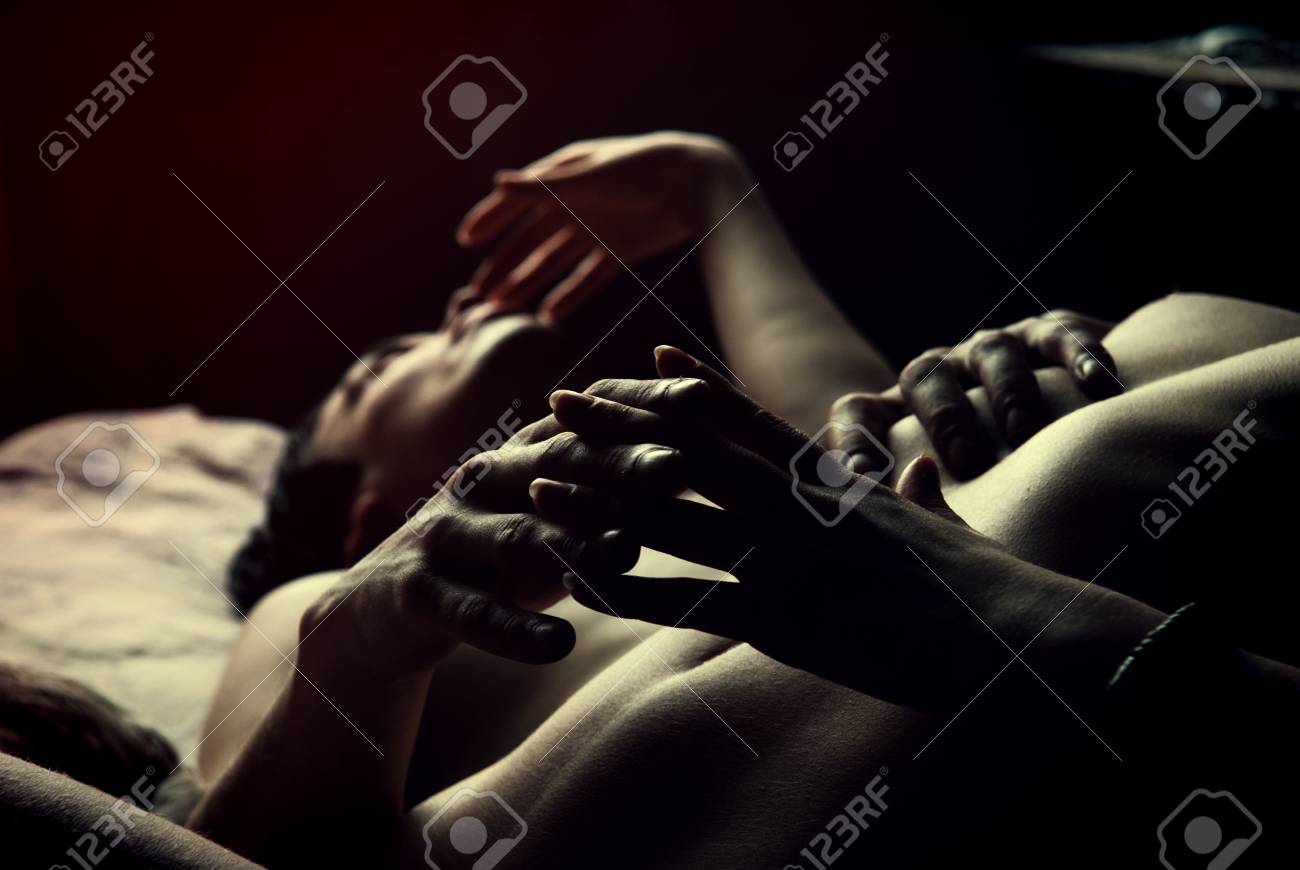 Hands Of Lovers Caressing Each Other During A Love Game. Stock Photo,  Picture and Royalty Free Image. Image 91720790.