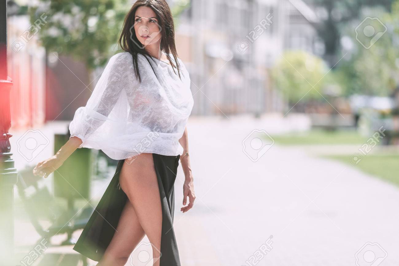 Sexy in a skirt