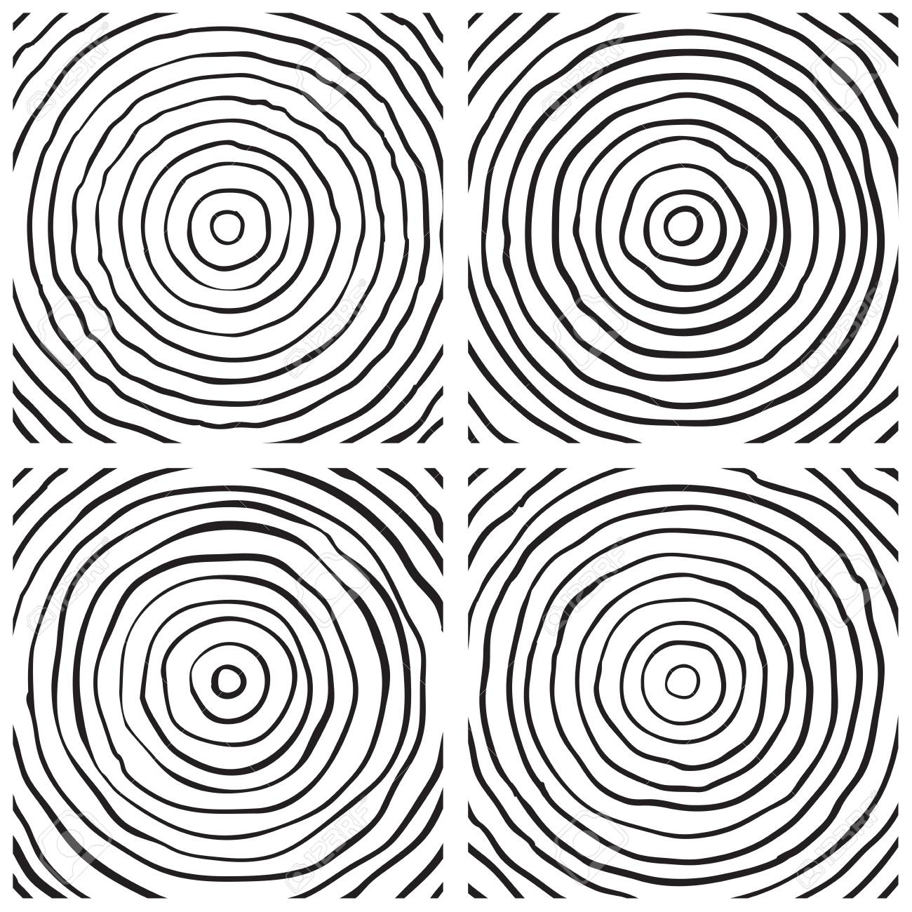vector tree rings background topographic map background concept