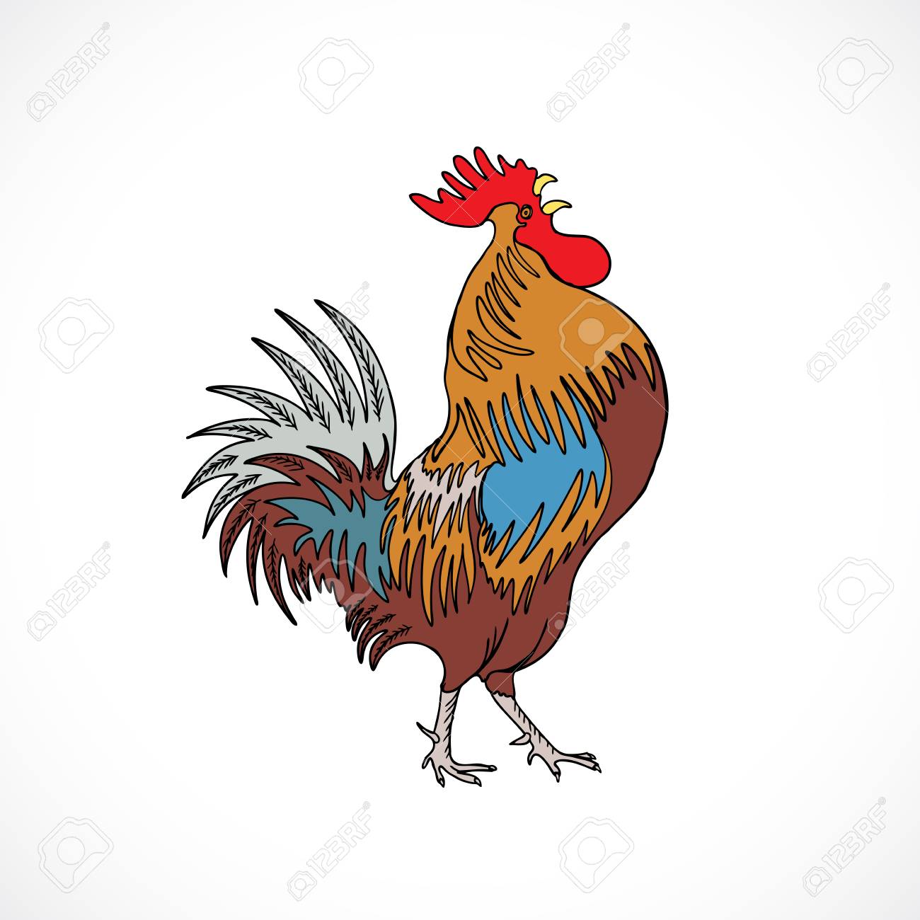 Coq De Couleur La Main Dessin Coq Sur Blanc Zodiaque Chinois Illustration Vectorielle Nouvelle Annee Chinoise Heureuse Annee Du Coq Embleme Du Zodiaque 17 Clip Art Libres De Droits Vecteurs Et Coq De Couleur La Main Dessin Coq Sur Blanc Zodiaque Chinois Illustration Vectorielle Nouvelle Annee Chinoise Heureuse Annee Du Coq Embleme Du Zodiaque 17 Clip Art Libres De Droits Vecteurs Et