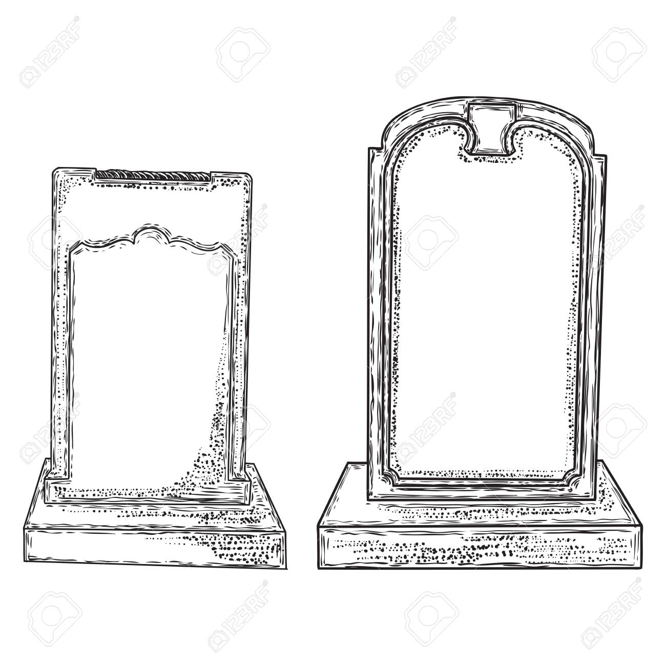 Realistic Halloween Tombstones 2022