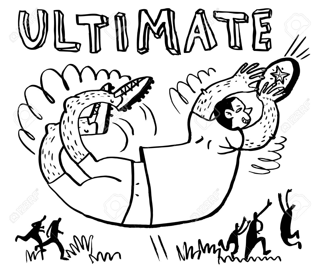 flying disc for competition