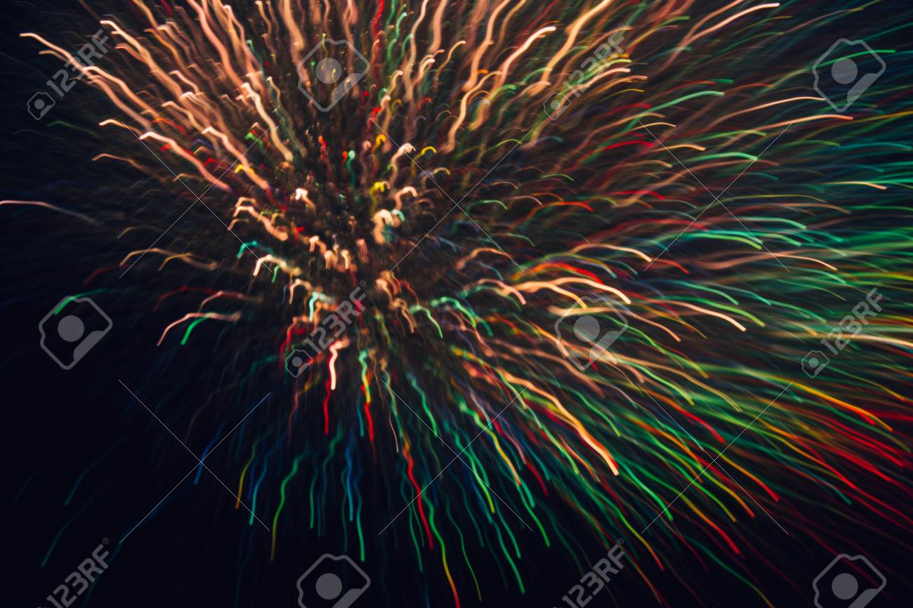 Vini Spumanti Fuochi D Artificio Con Fiamma Di Fuoco In Movimento Foto Stock Alamy
