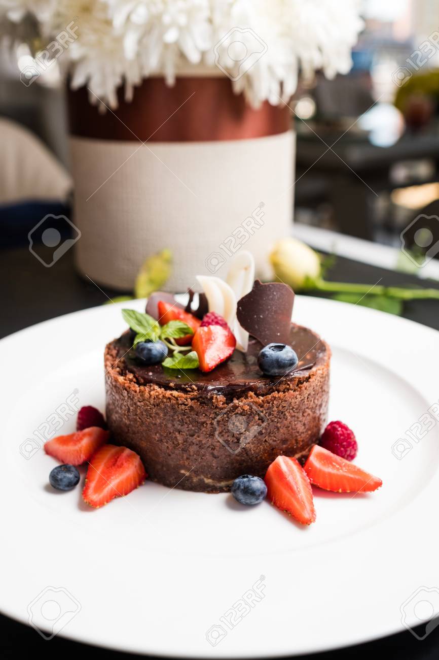 Sweet And Tasty Chocolate Cake Recipe. Food Photography. Confectionery  Product. Stock Photo, Picture and Royalty Free Image. Image 94112172., image size:866x1300