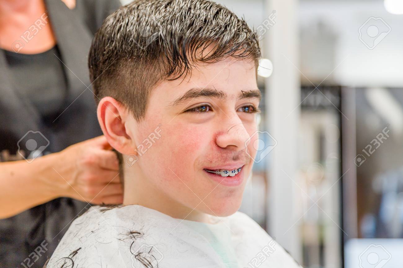 Friseur-Teenager Neue schwarze Pornos