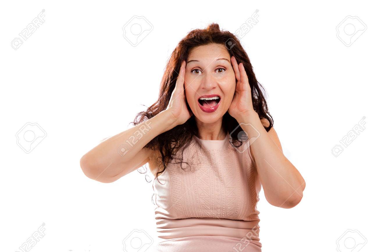 GoneWithTheWindPortrait Of Happy Mature Woman Looking