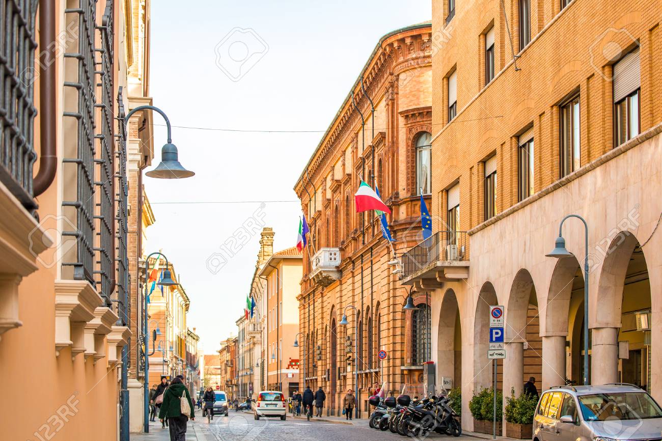 Lugo Ra February 15 2018 Cassa Di Risparmio Di Ravenna Is One Of The Few Last Indipendent And Private Bank In Italy Headquarters In Ravenna Stock Photo Picture And Royalty Free Image Image 95943736