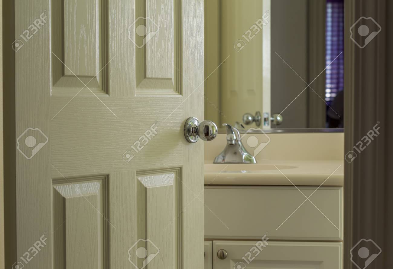 Bathroom Door Open Stock Photo, Picture And Royalty Free Image ...