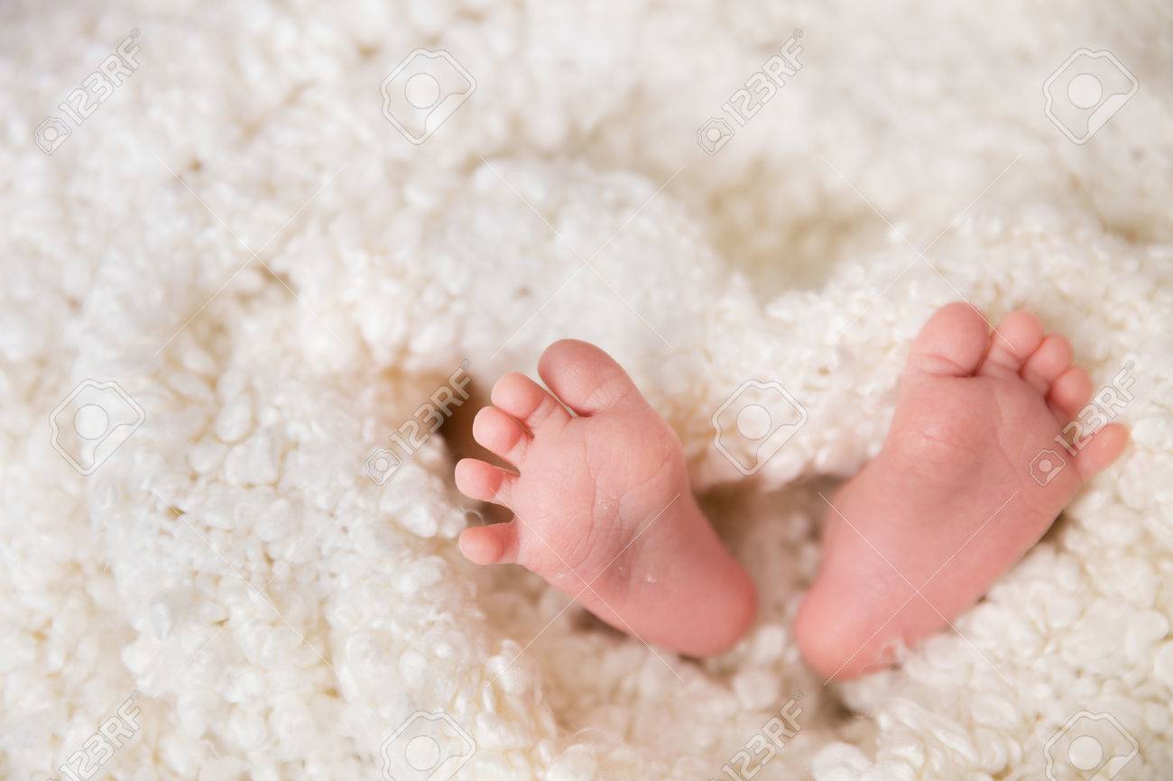cute baby foot