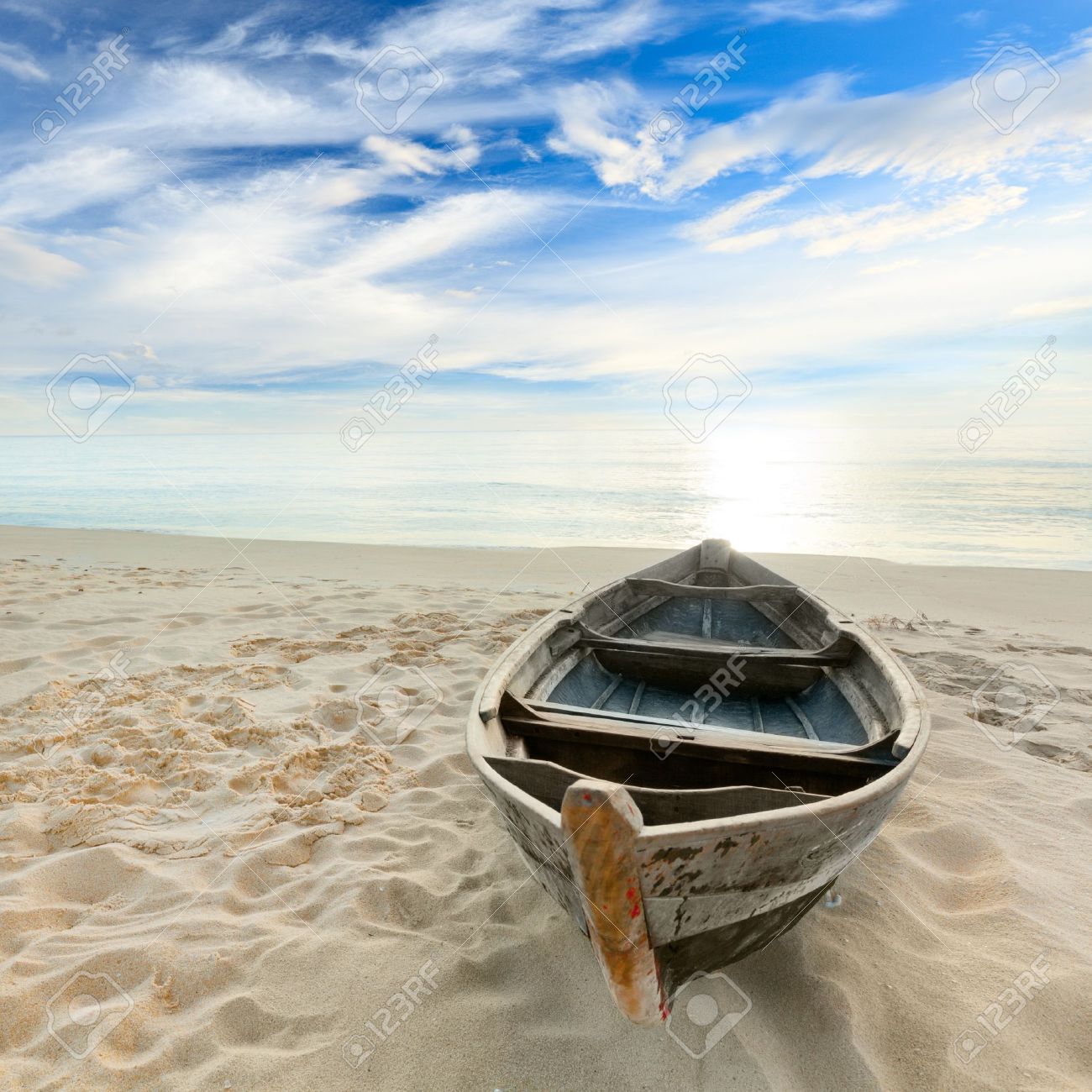 boat on the beach