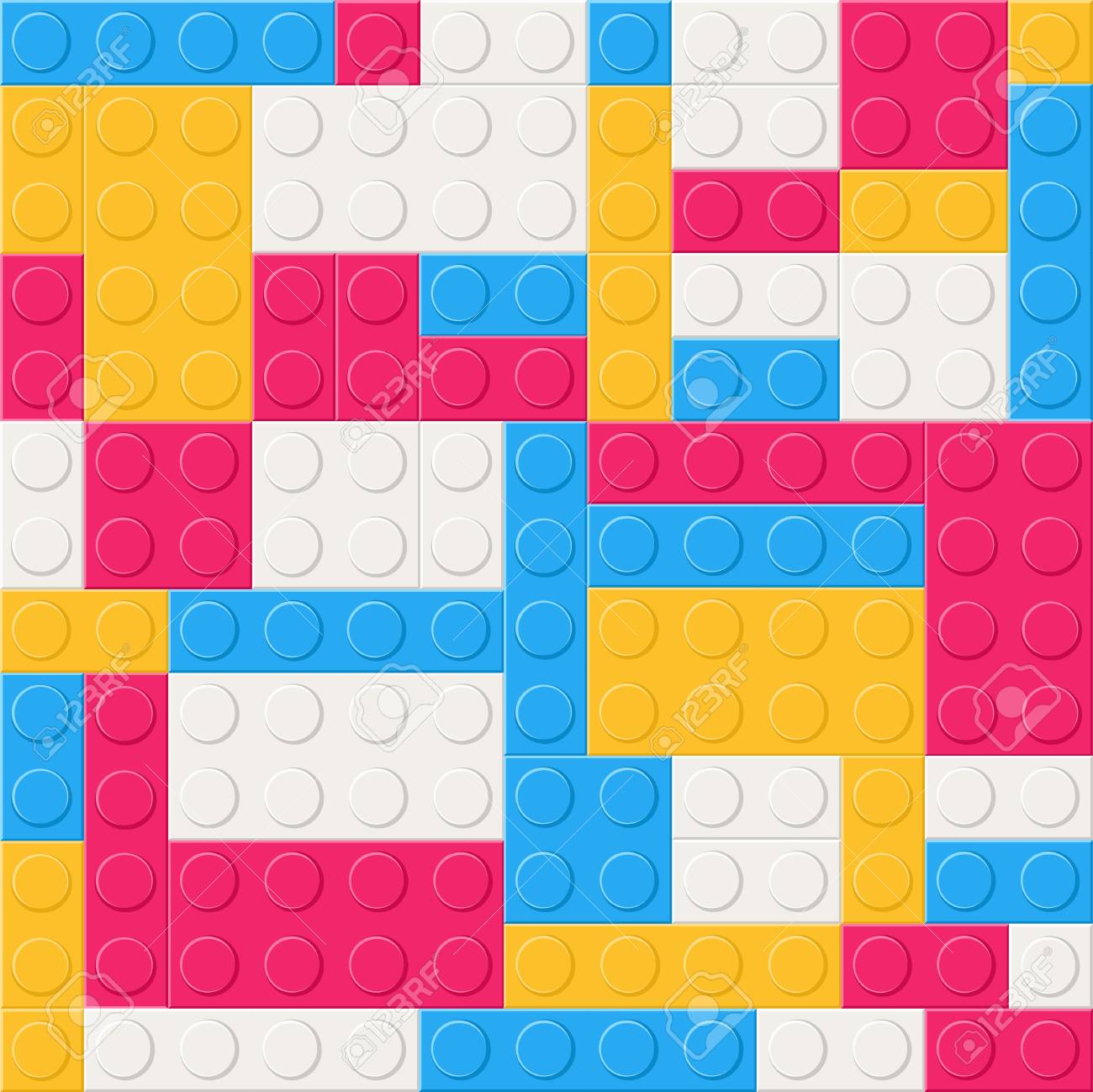 interlocking toy building blocks